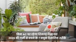 गर्मी से बचने के 7 तरीके