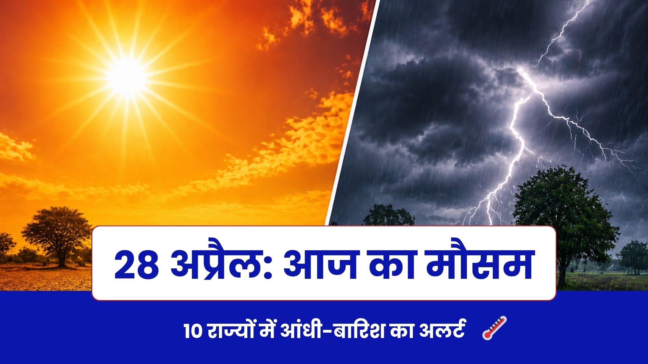 Aaj Ka Mausam 28 April 2026