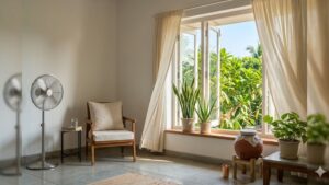 घर को ठंडा रखने के तरीके