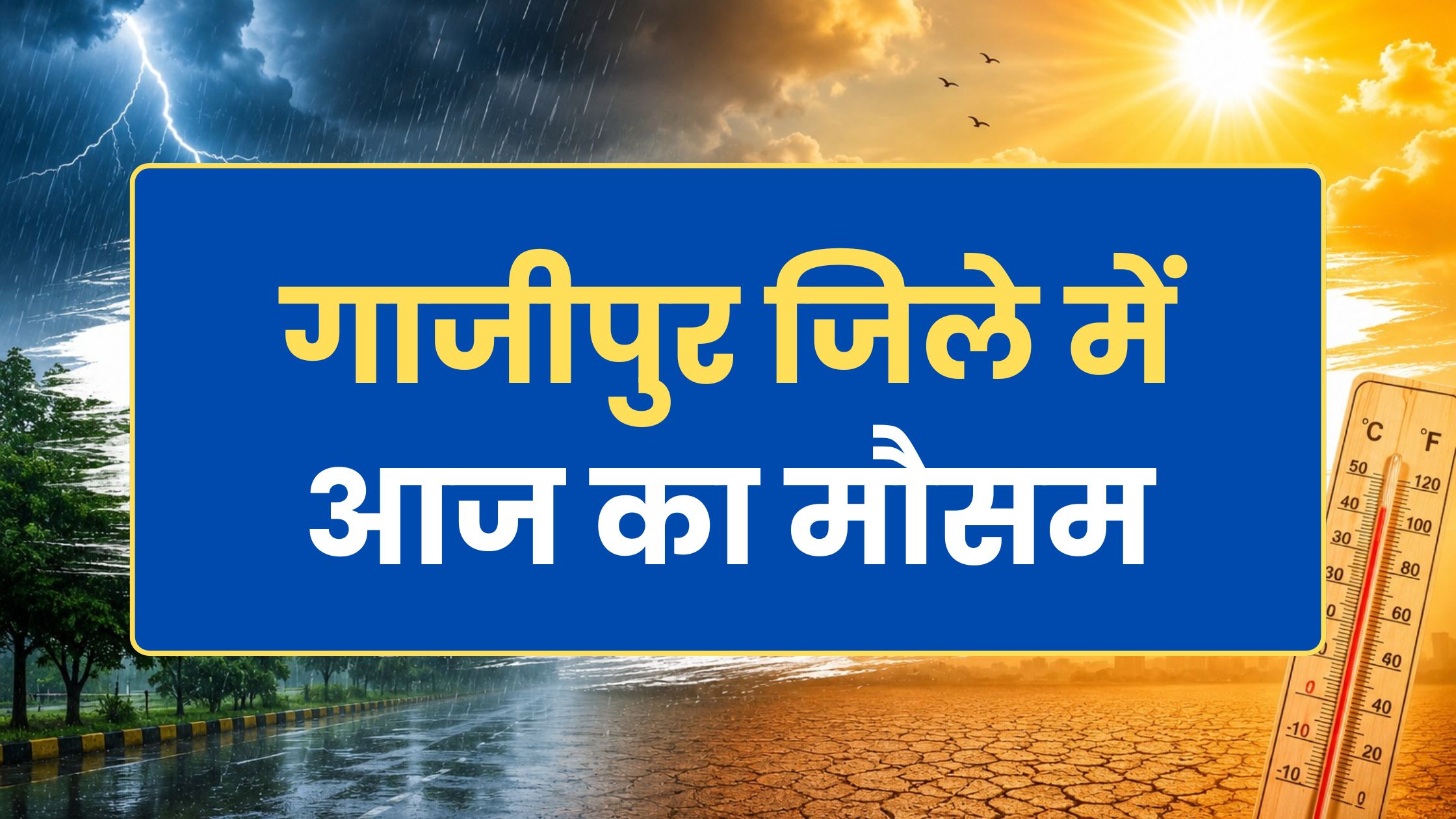 गाजीपुर का मौसम | Ghazipur Ka Mausam