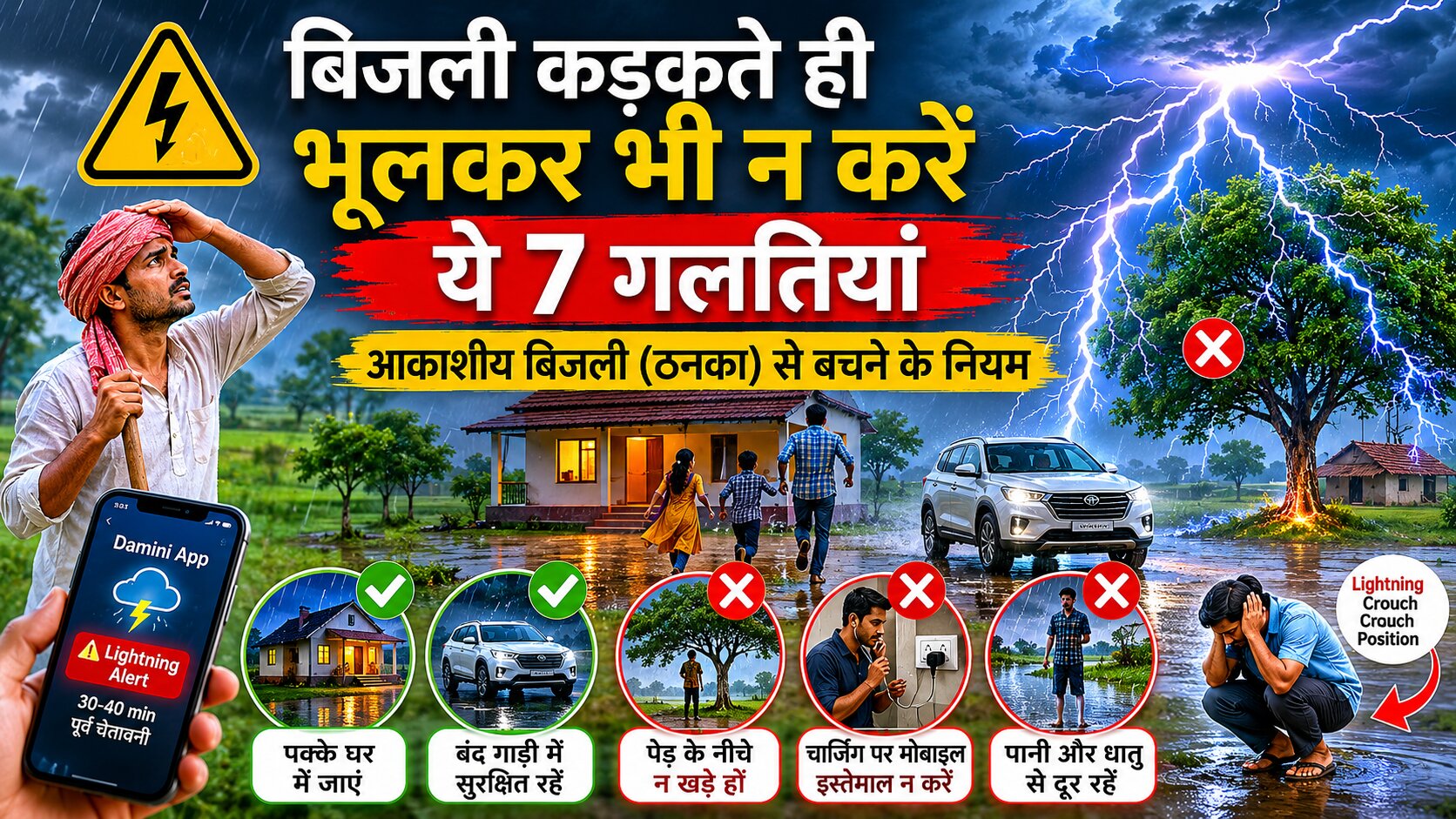 Lightning Safety Tips