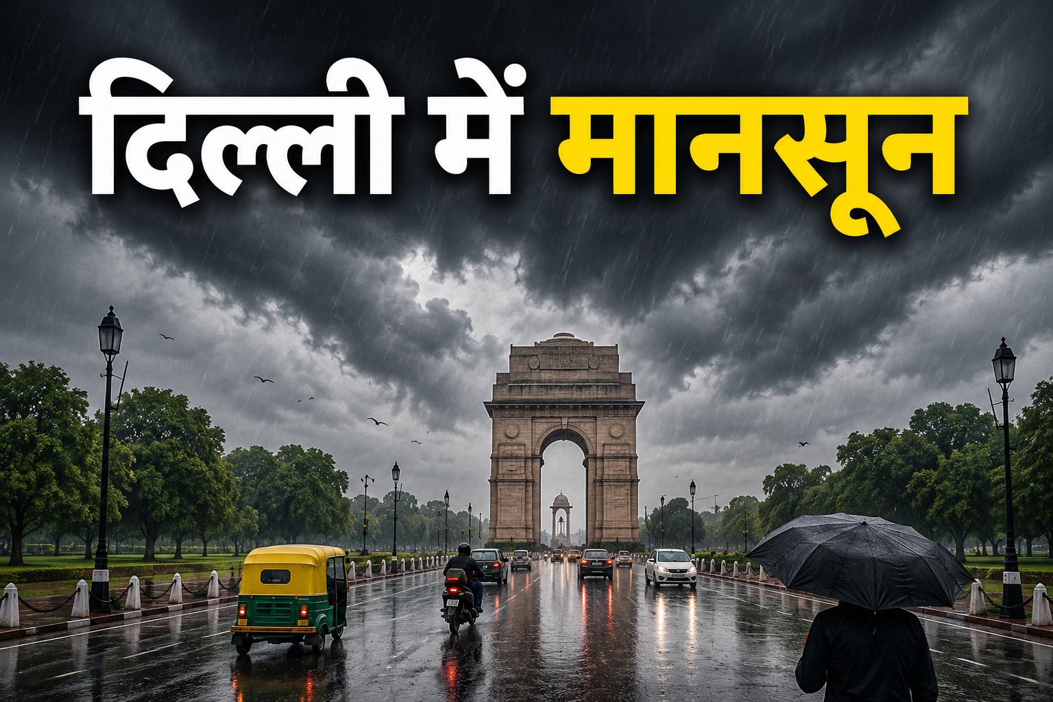 दिल्ली में मानसून कब आएगा 2026? जानिए संभावित तारीख और IMD अपडेट
