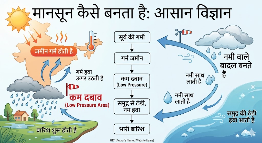 चिलचिलाती गर्मी के बाद कैसे आता है मानसून? जानिए बादलों और बारिश का ये आसान विज्ञान