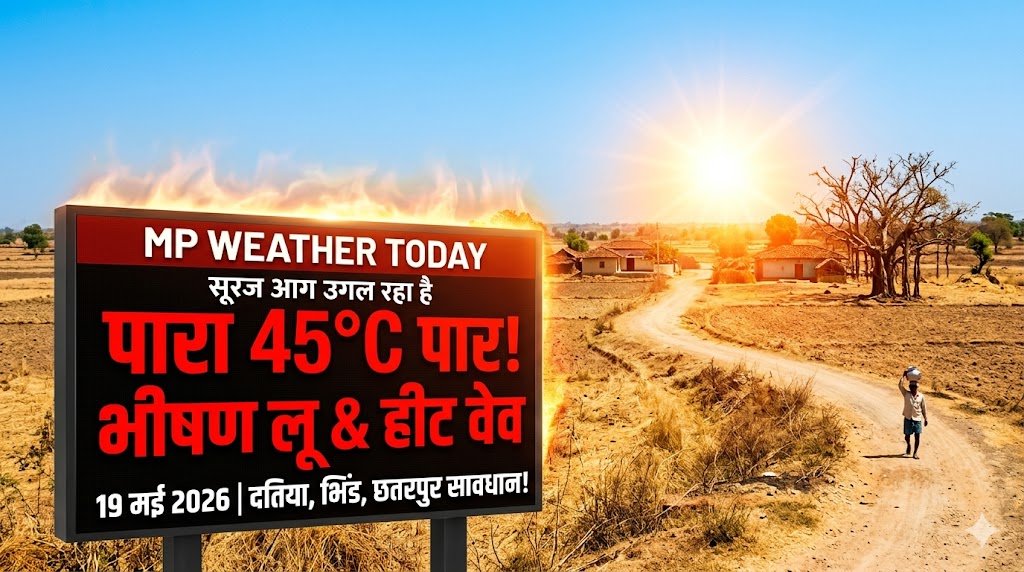 MP Weather Today: एमपी में सूरज आग उगल रहा है, भीषण लू और हीट वेव से सावधान रहें