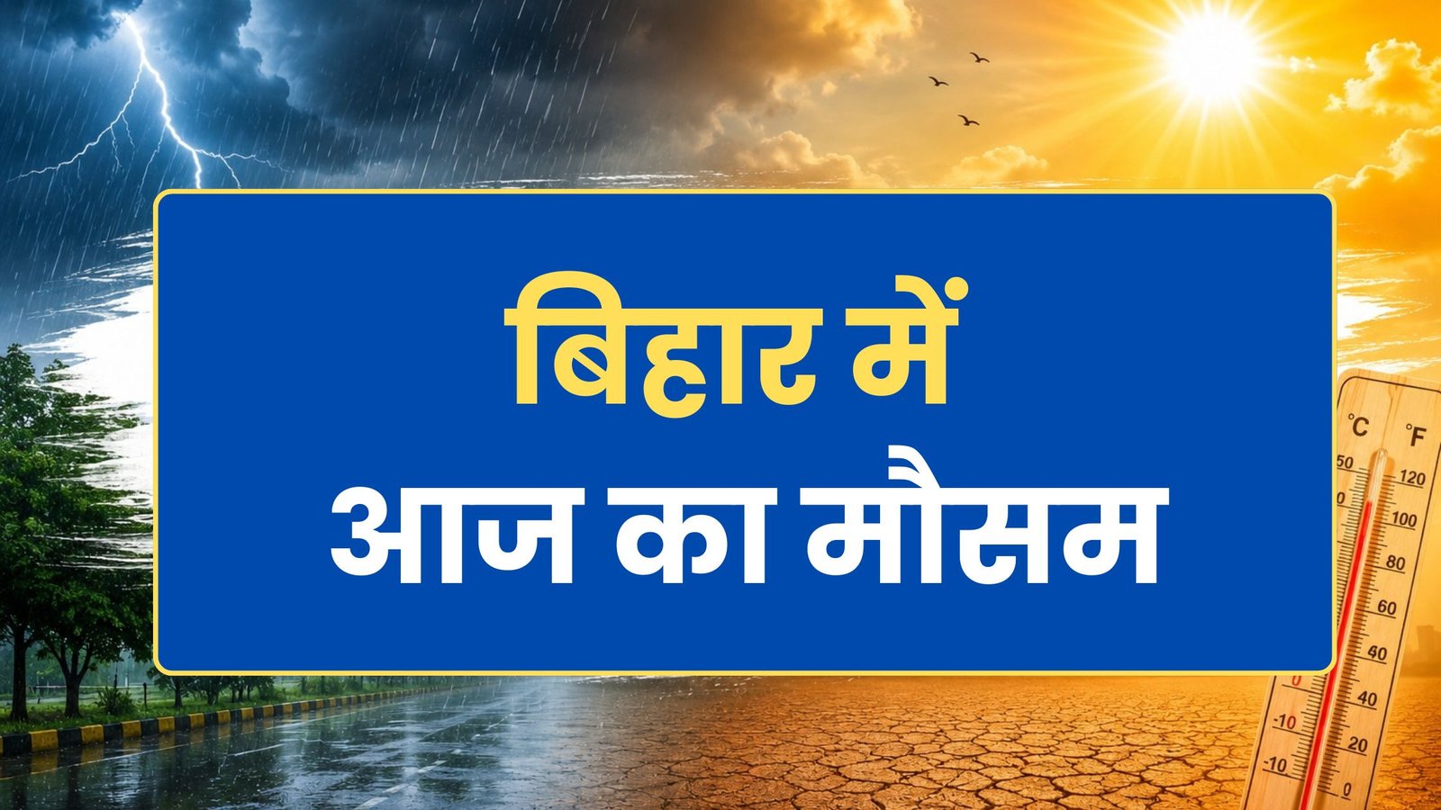 बिहार में अगले 10 दिनों का मौसम 2026: आज, कल और बारिश का ताजा अपडेट